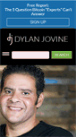 Mobile Screenshot of dylanjovine.com